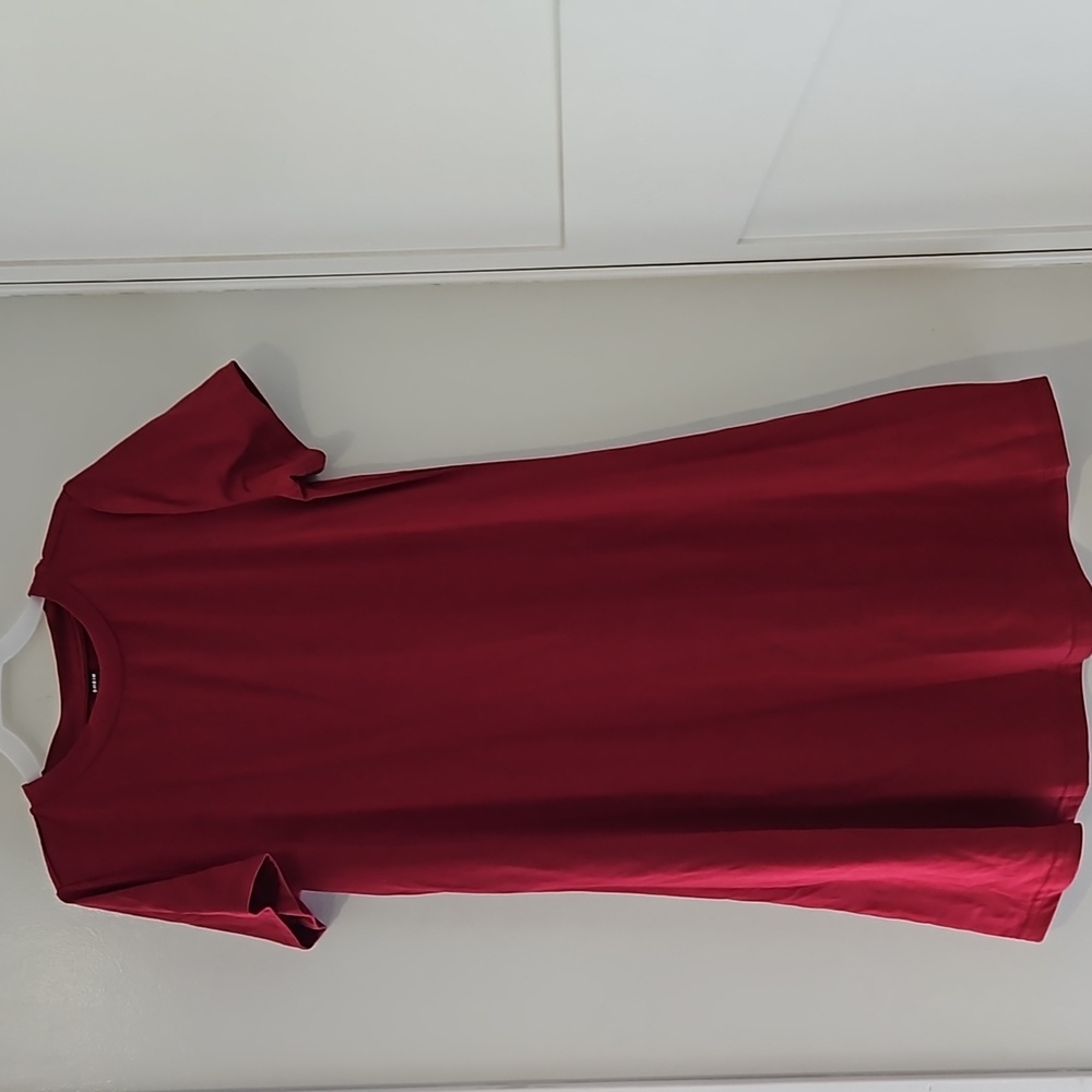 Brand new dark red dress